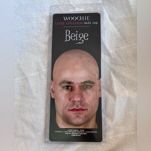 Latex Bald Cap Stage Theater Cosplay Halloween Costume SFX Prosthetic Makeup